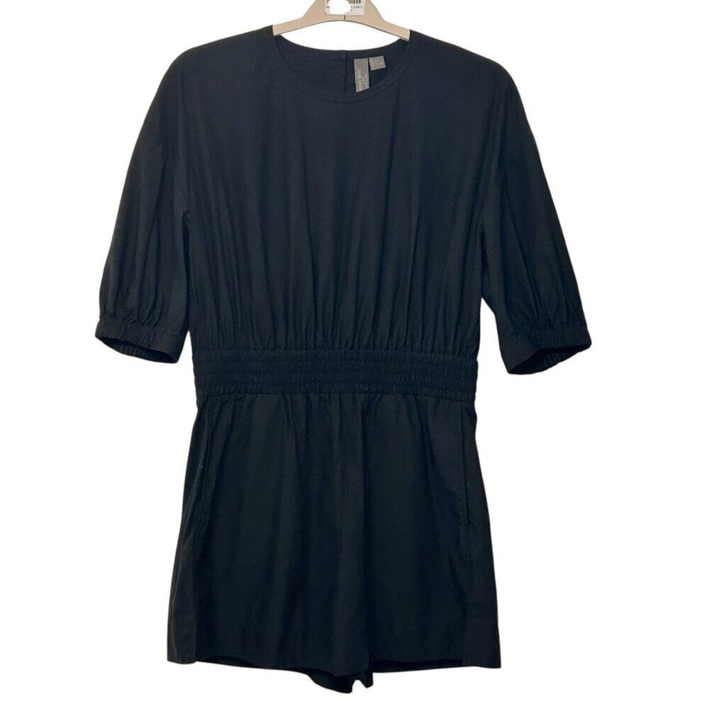 SWEATY BETTY Poplin short sleeve romper US 8